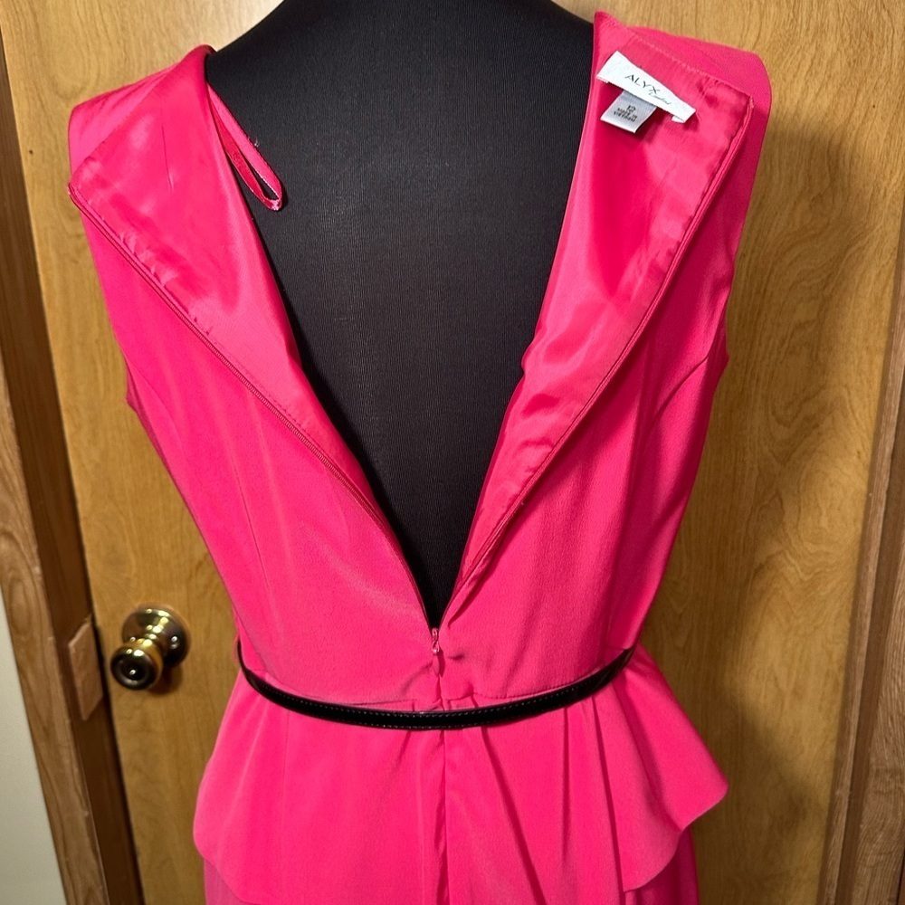 Alyx hot pink size 12 sleeveless sheath dress - Picture 5 of 10